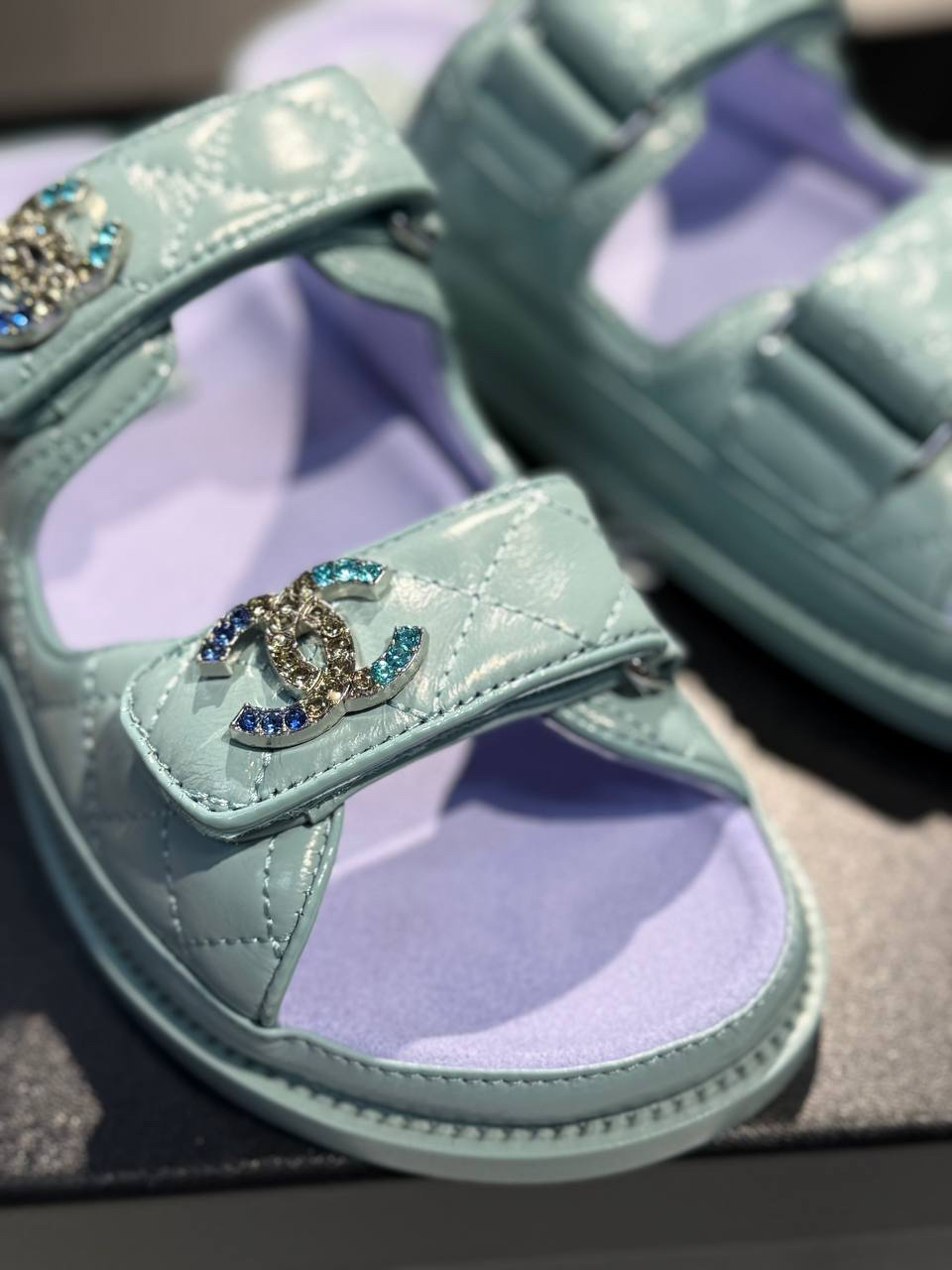 ШЛЕПКИ CHANEL детальное фото