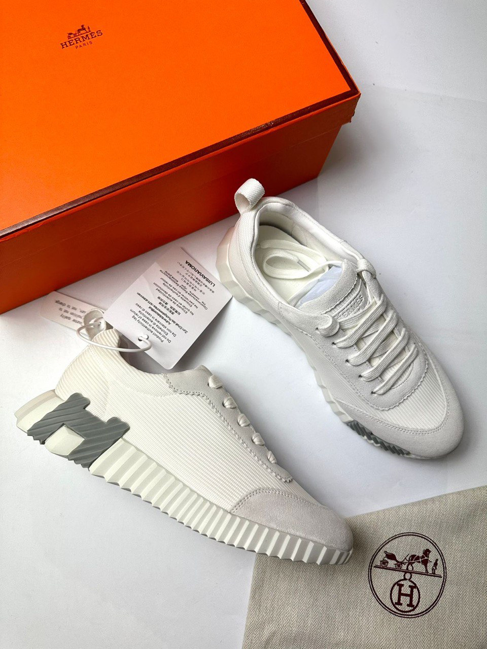 КРОССОВКИ HERMES детальное фото