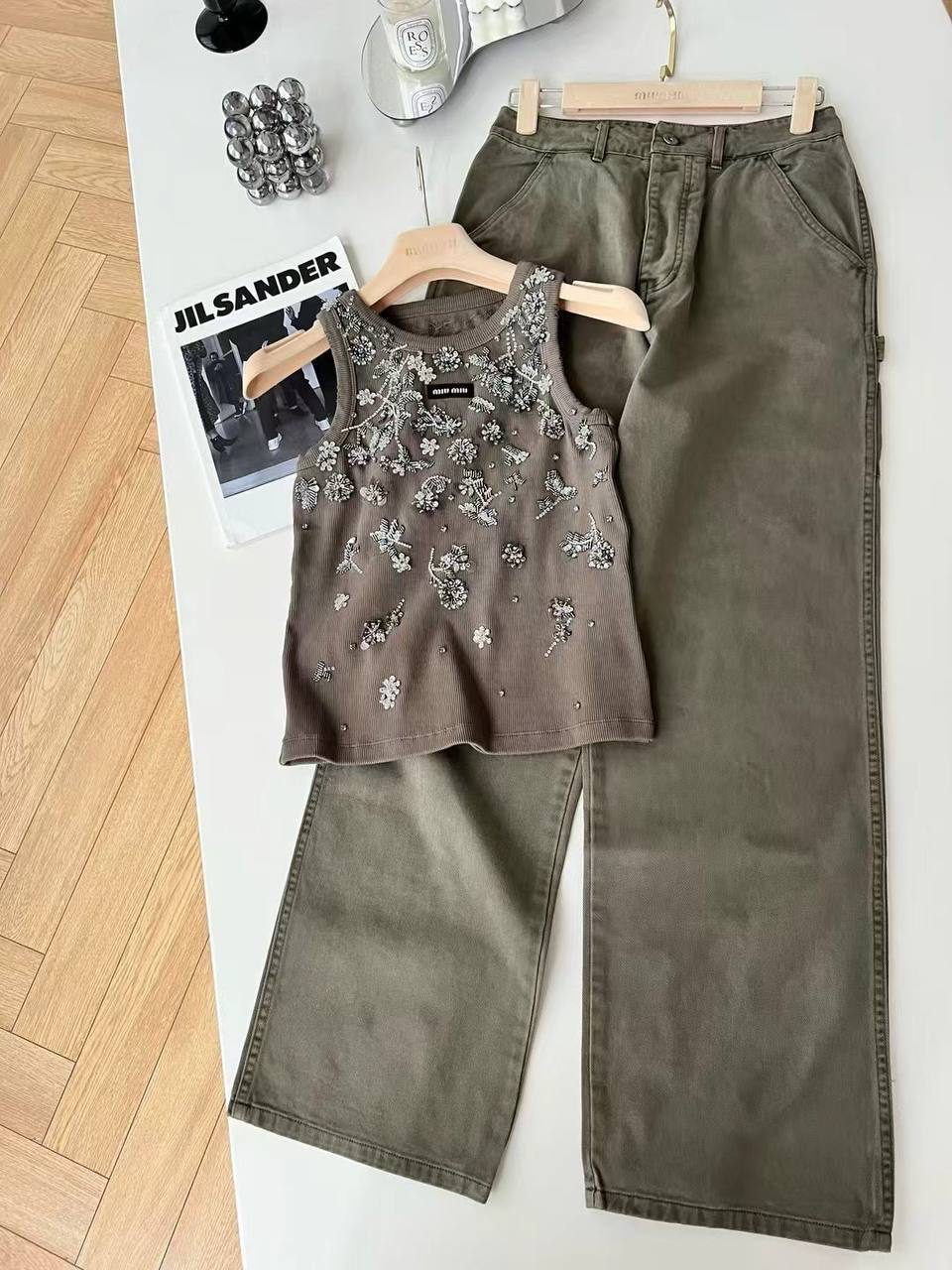 ДЖИНСЫ MIU MIU детальное фото