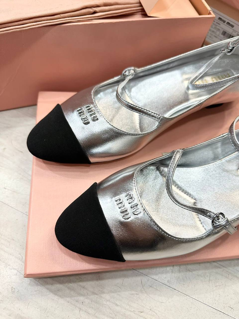 ТУФЛИ MIU MIU детальное фото