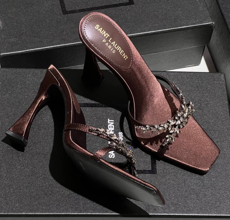 ШЛЕПКИ SAINT LAURENT фото