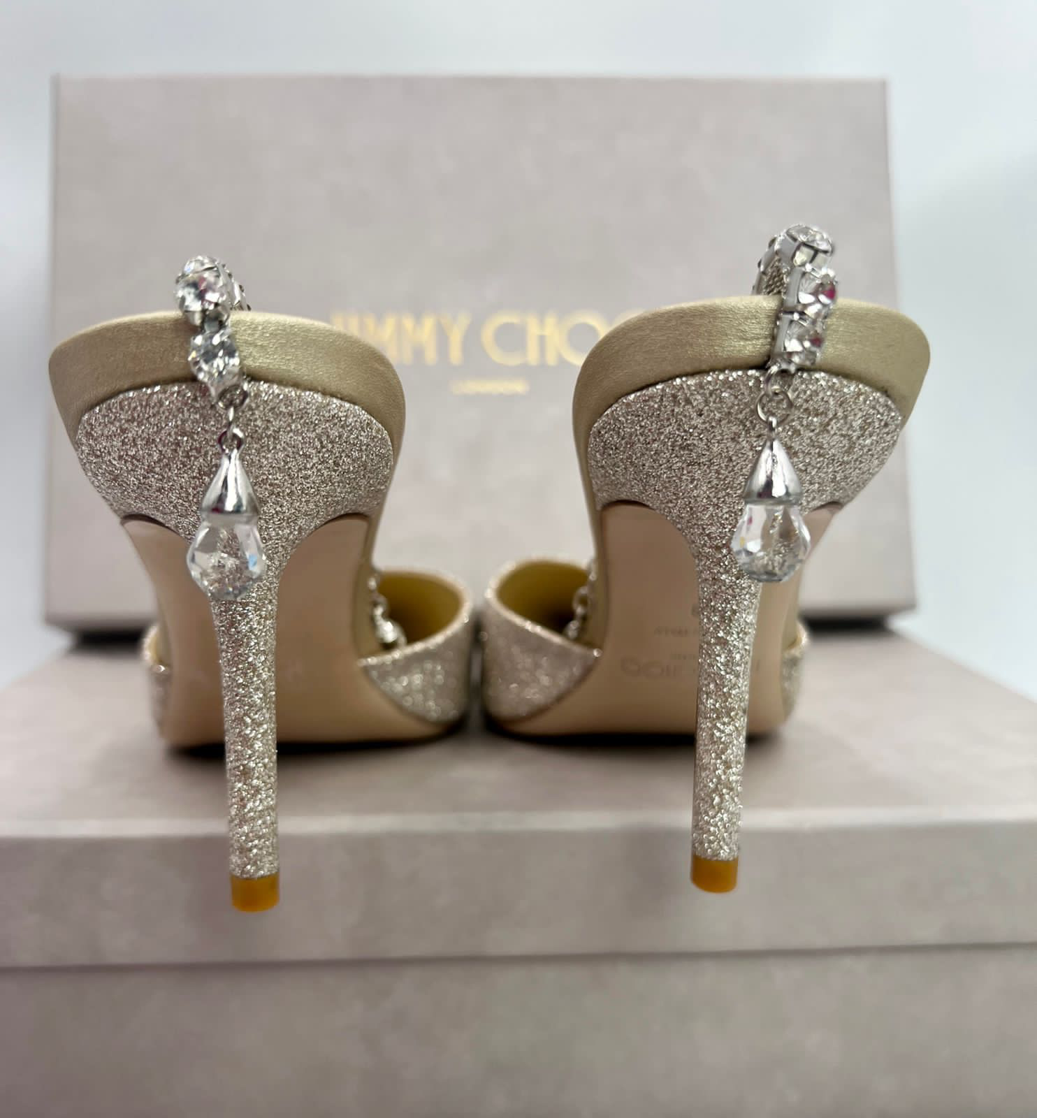 БОСОНОЖКИ JIMMY CHOO детальное фото