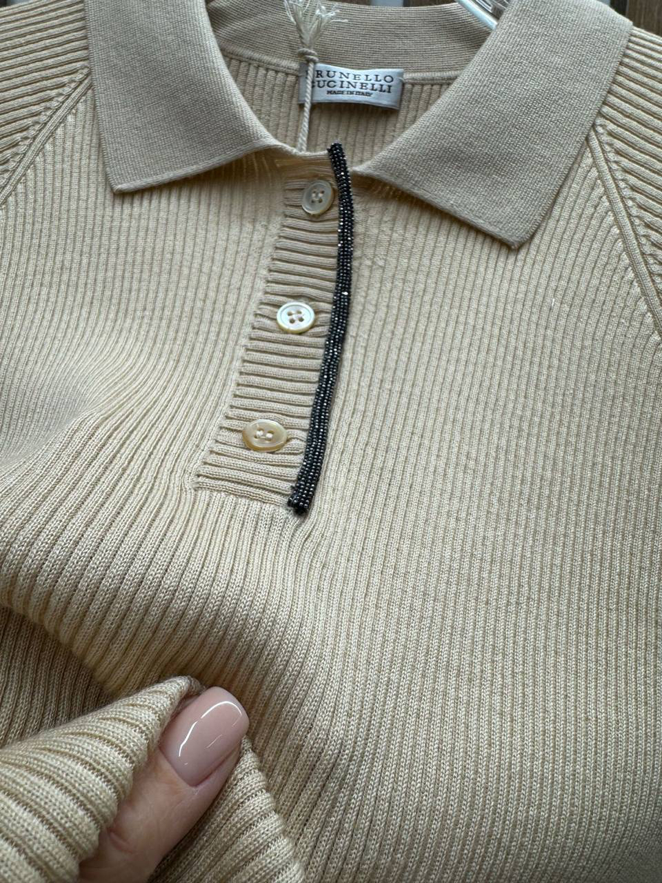 ПОЛО BRUNELLO CUCINELLI детальное фото