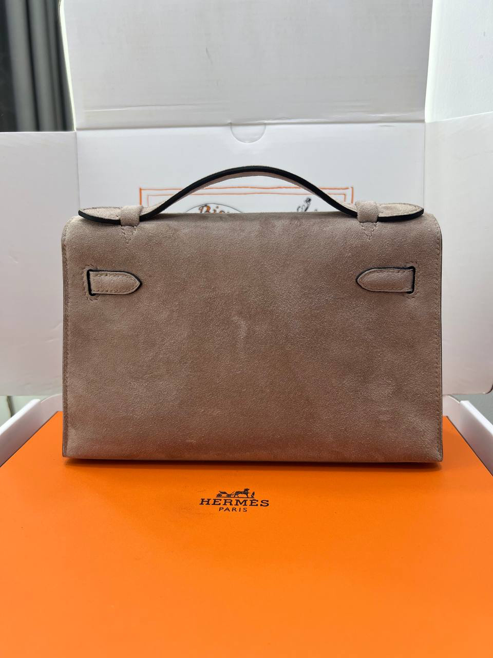СУМКА HERMES KELLY POCHETTE детальное фото