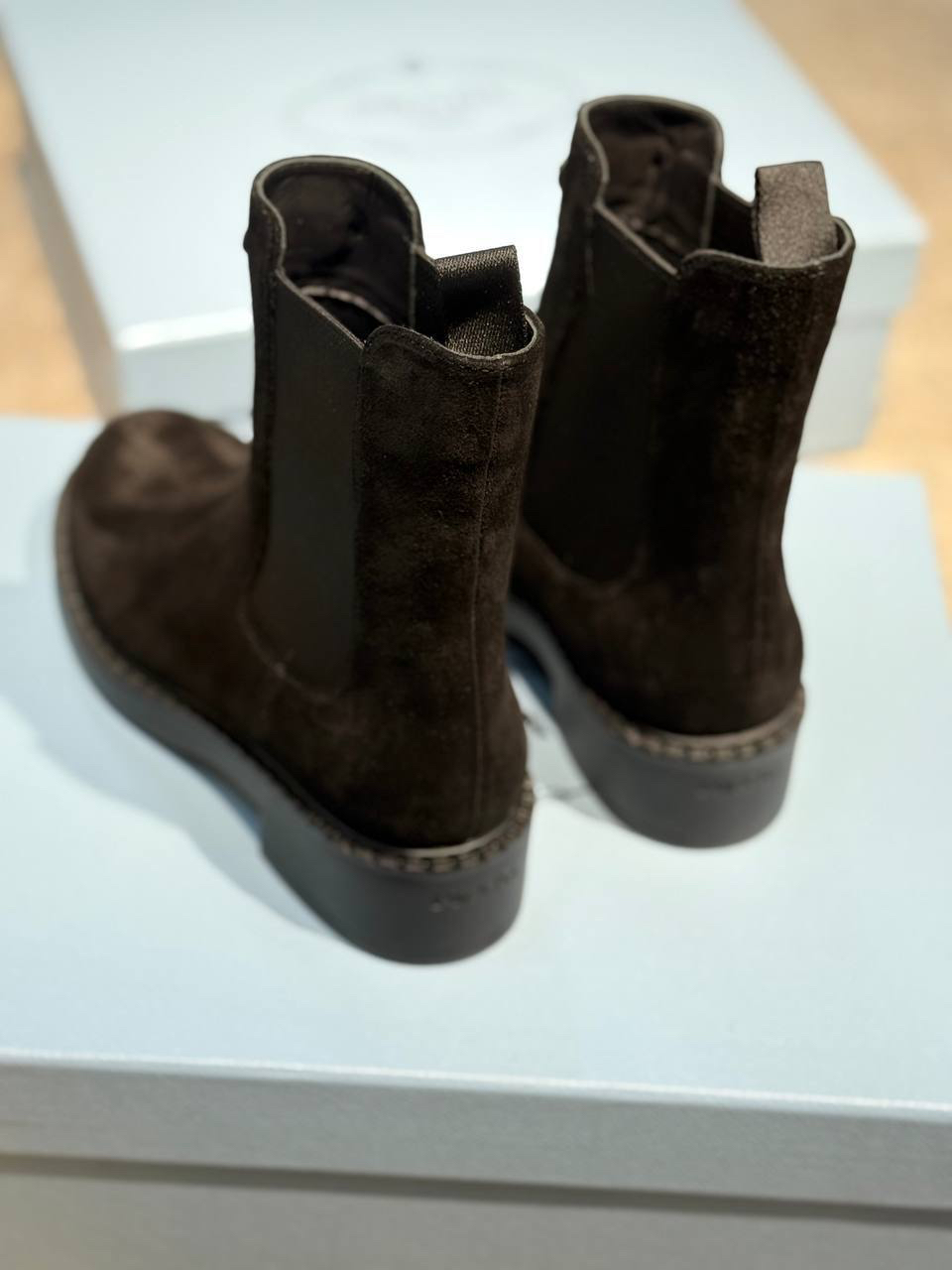 БОТИНКИ PRADA детальное фото