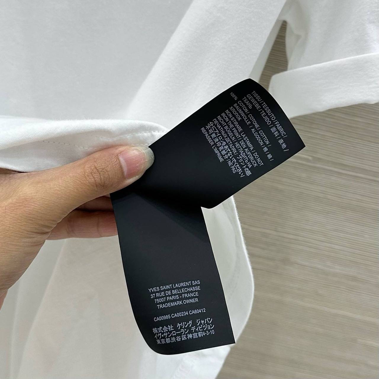 ФУТБОЛКА SAINT LAURENT детальное фото
