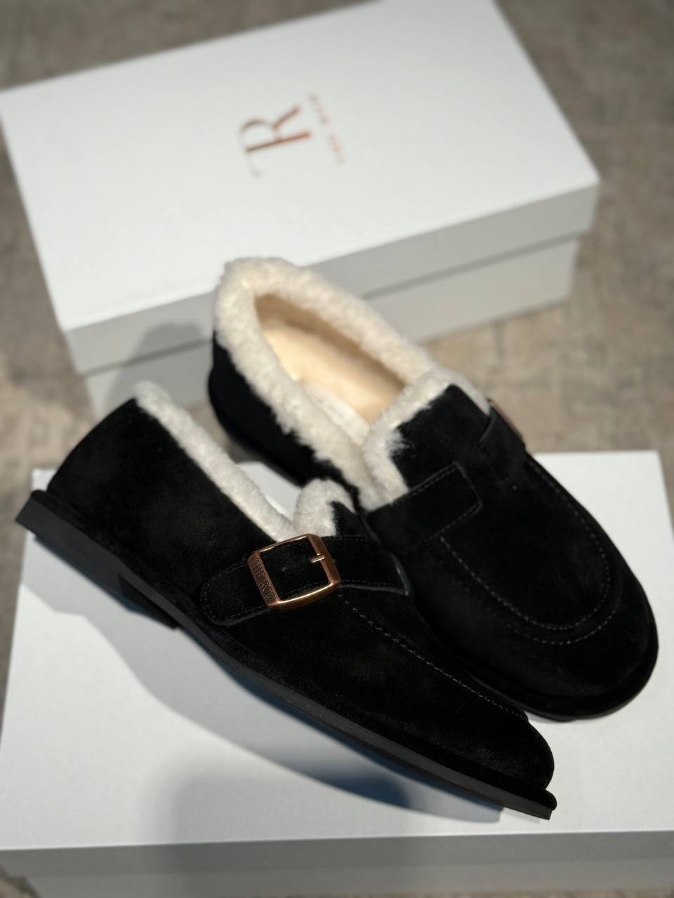 ЛОФЕРЫ THE ROW детальное фото