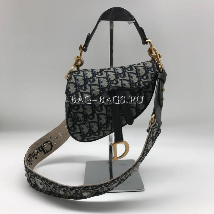СУМКА МИНИ-ФОРМАТА DIOR SADDLE детальное фото