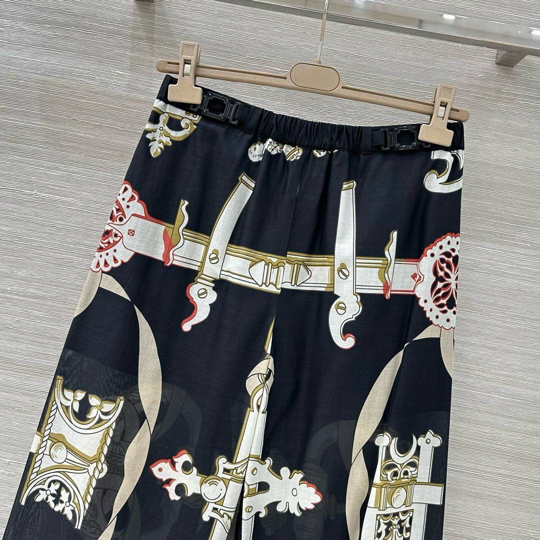 БРЮКИ HERMES детальное фото