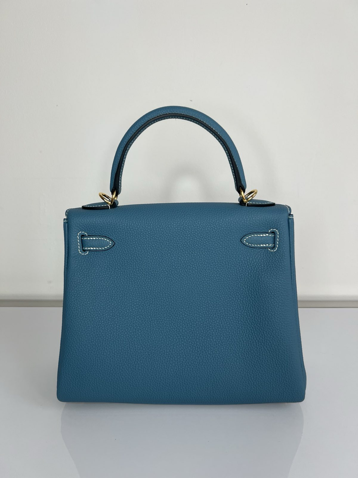 СУМКА HERMES KELLY 25 ручная работа детальное фото