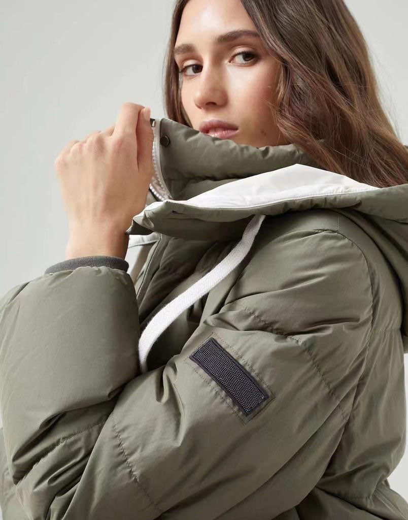 ПУХОВИК BRUNELLO CUCINELLI детальное фото