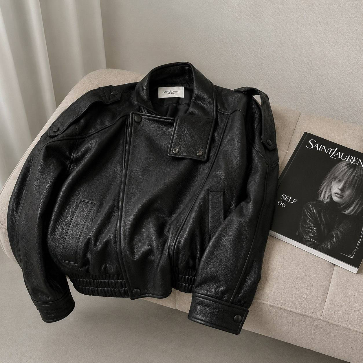 КУРТКА SAINT LAURENT детальное фото