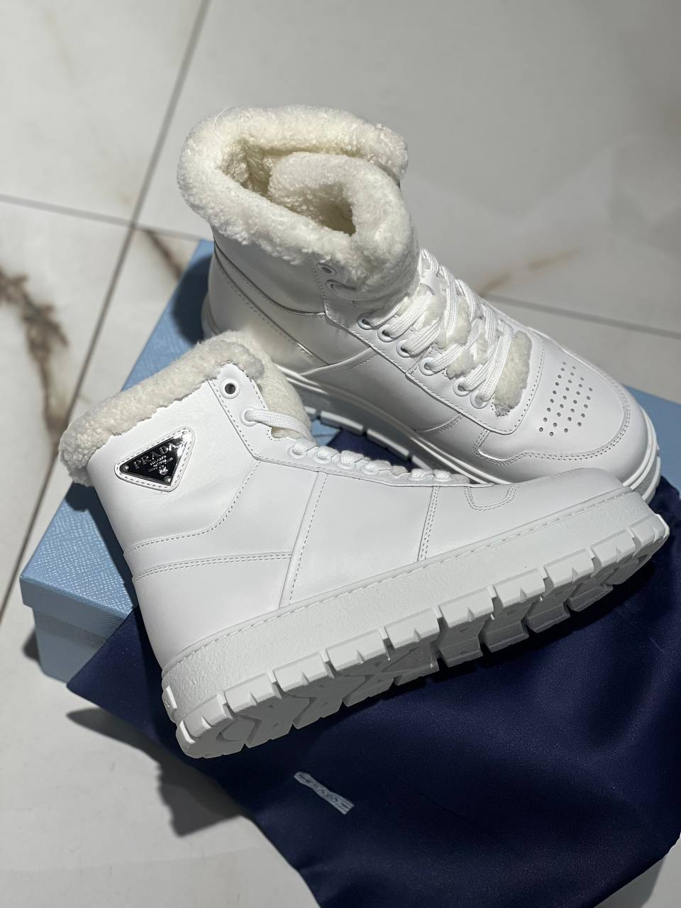 БОТИНКИ PRADA детальное фото