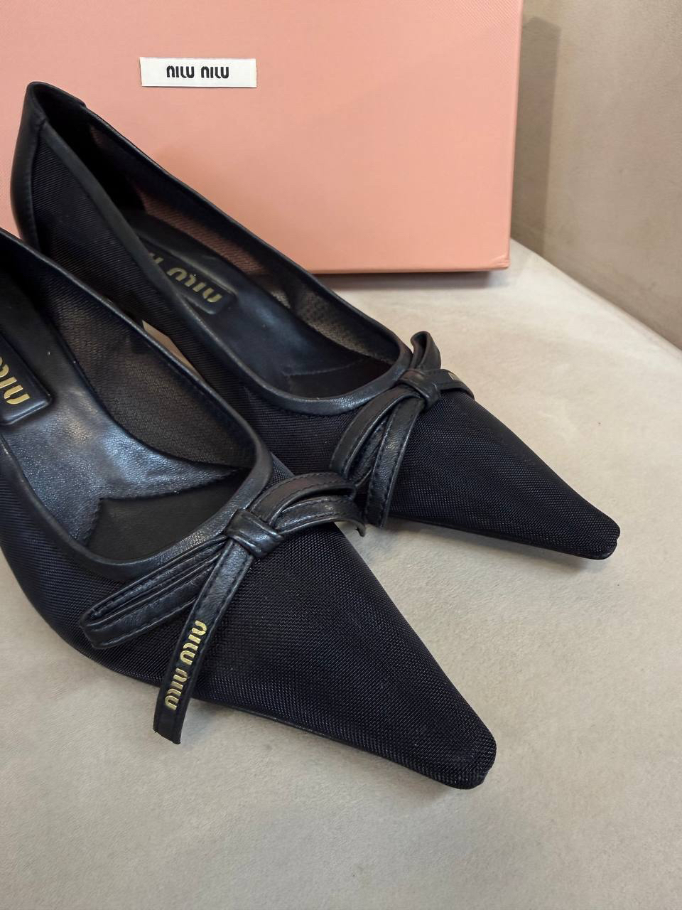 ТУФЛИ MIU MIU детальное фото