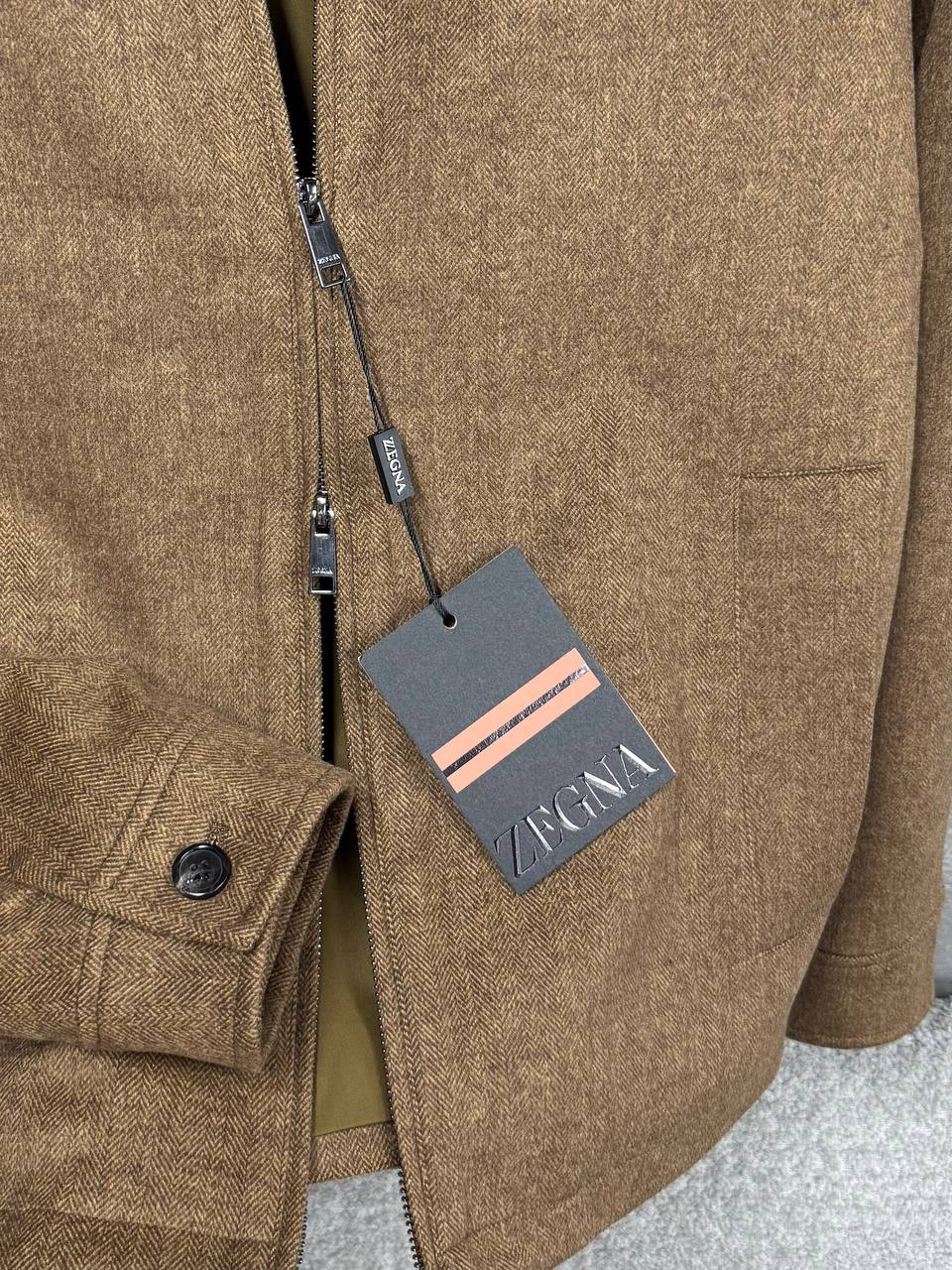 МУЖСКАЯ КУРТКА ZEGNA детальное фото