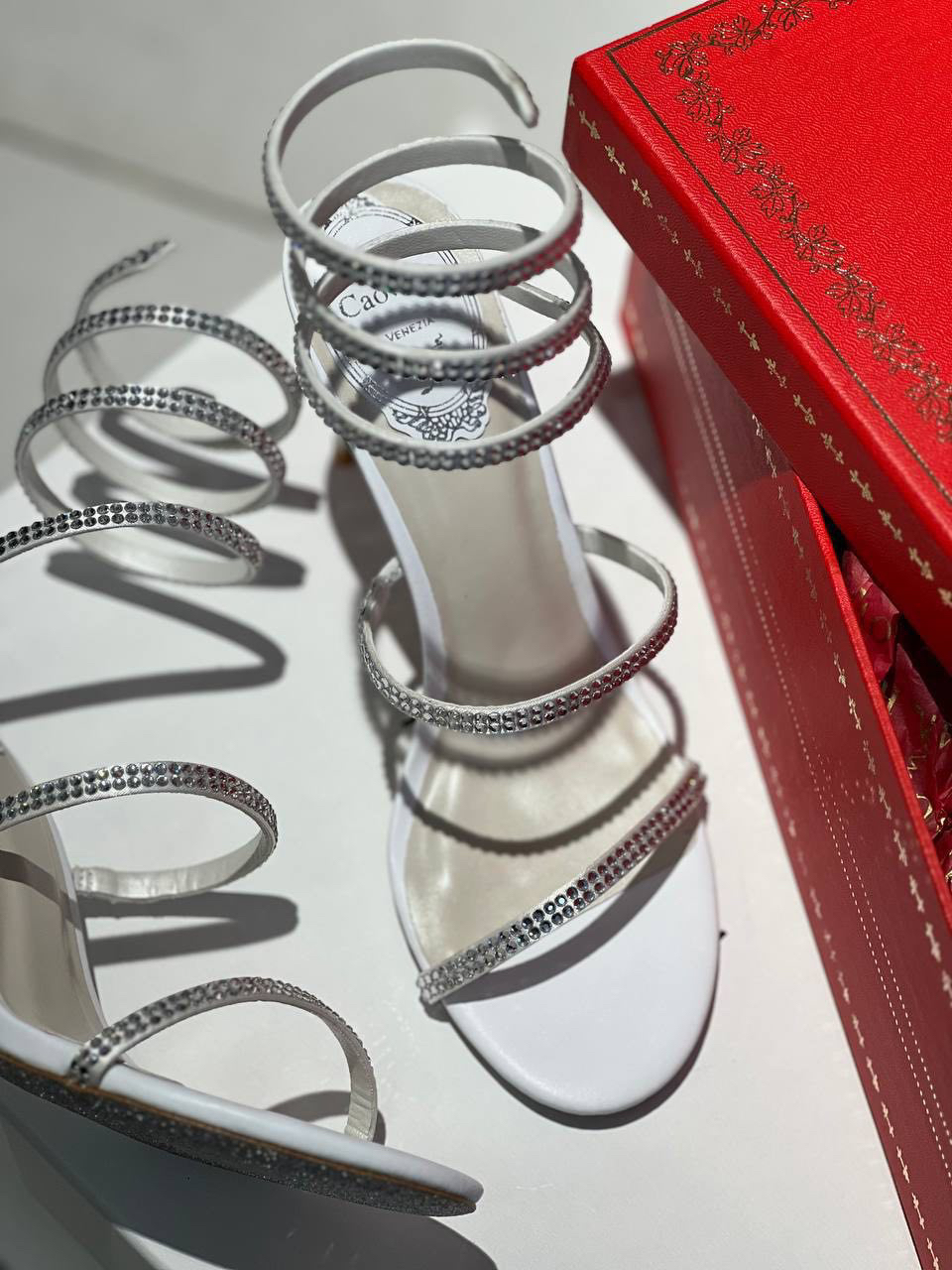 БОСОНОЖКИ RENE CAOVILLA детальное фото