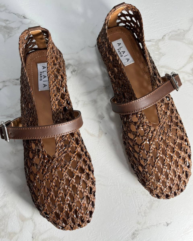 БАЛЕТКИ ALAIA фото