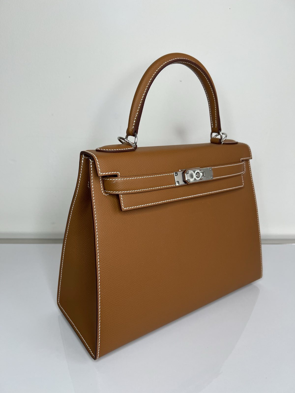 СУМКА HERMES KELLY 28 ручная работа детальное фото