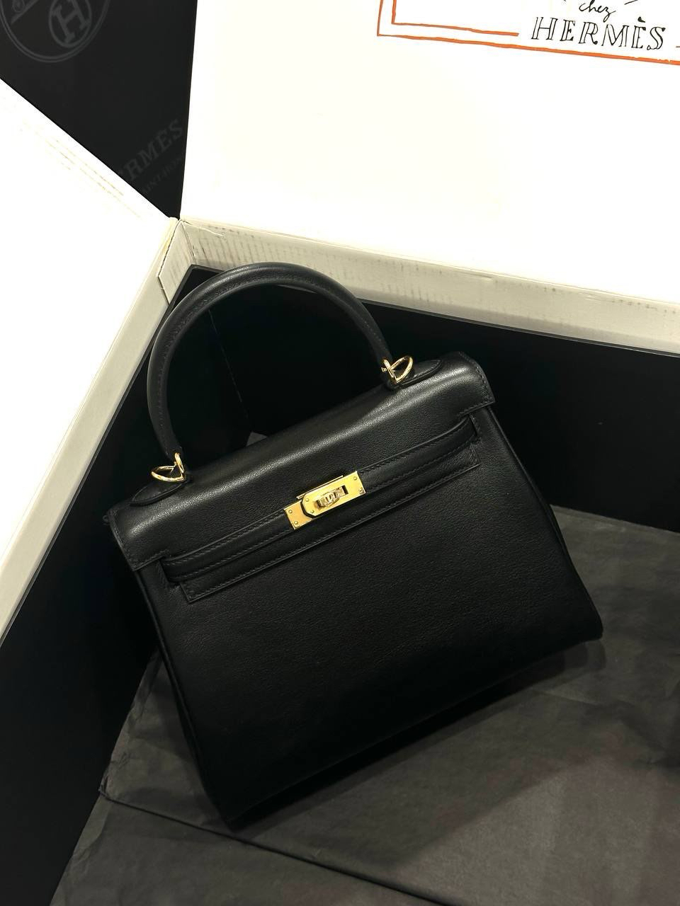 СУМКА HERMES KELLY 25 детальное фото