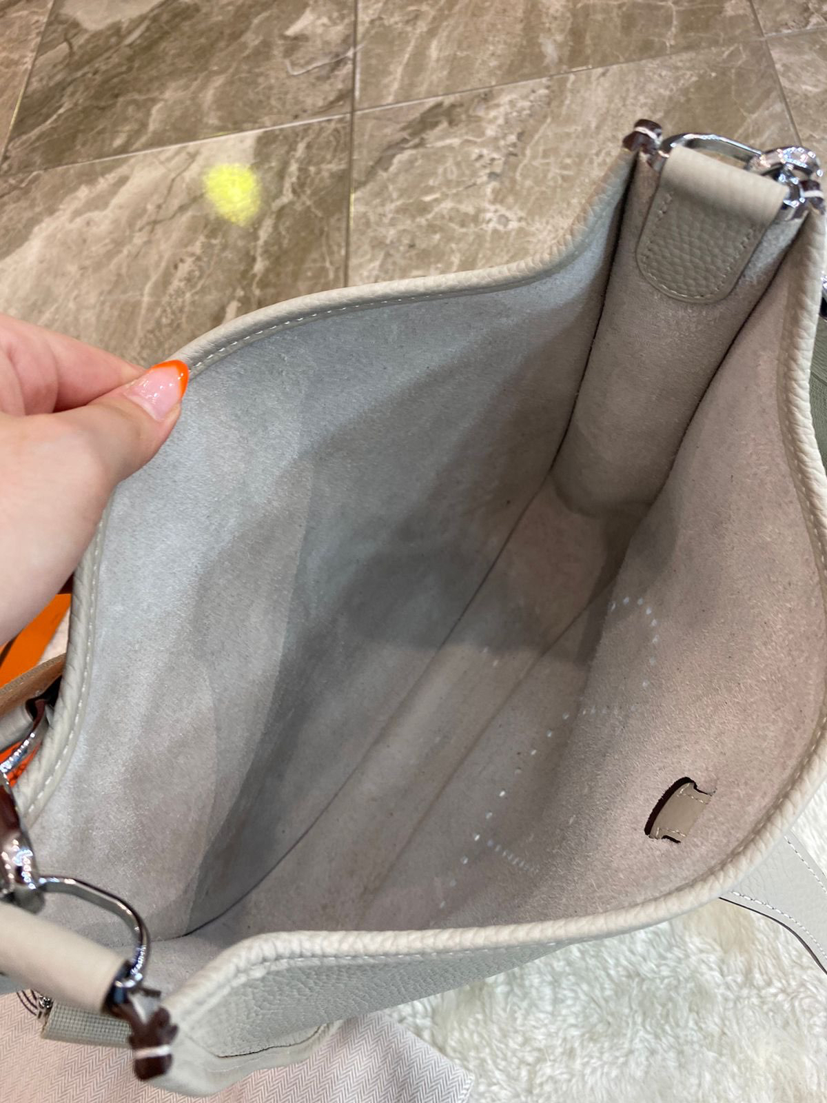 СУМКА HERMES EVELYNE 26 детальное фото