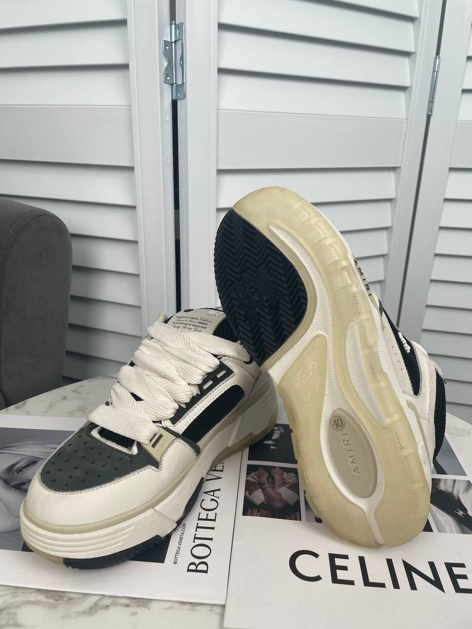 КРОССОВКИ AMIRI детальное фото