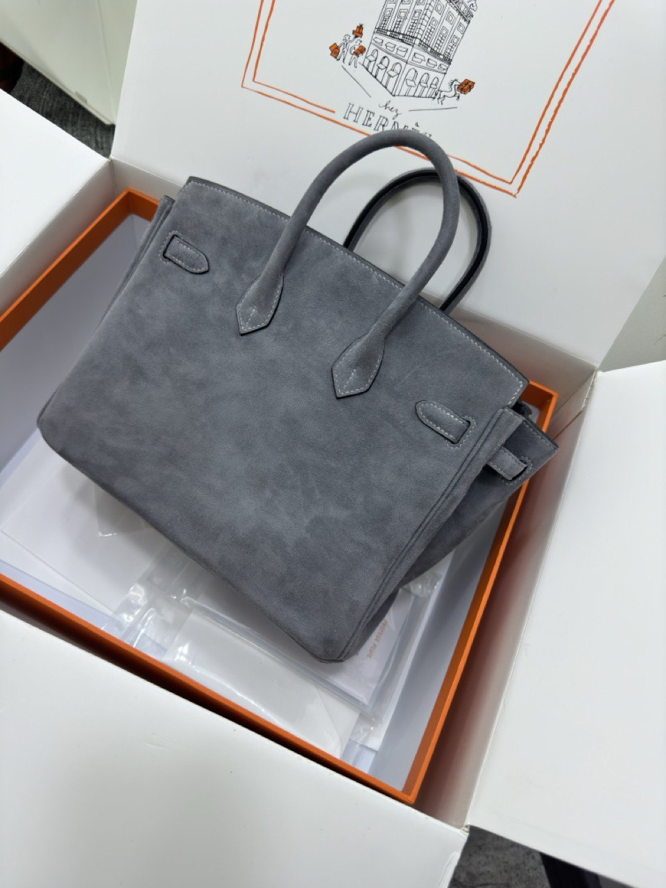 СУМКА HERMES BIRKIN 25 детальное фото
