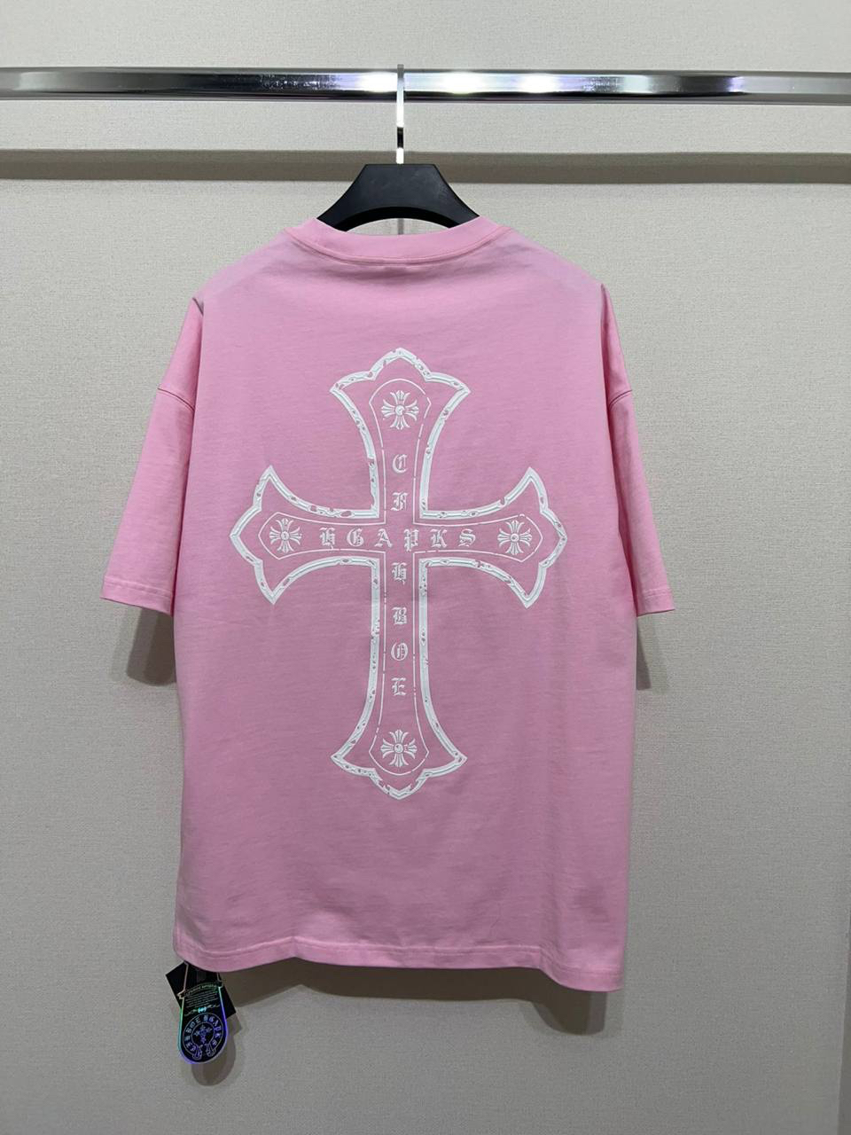 ФУТБОЛКА CHROME HEARTS детальное фото