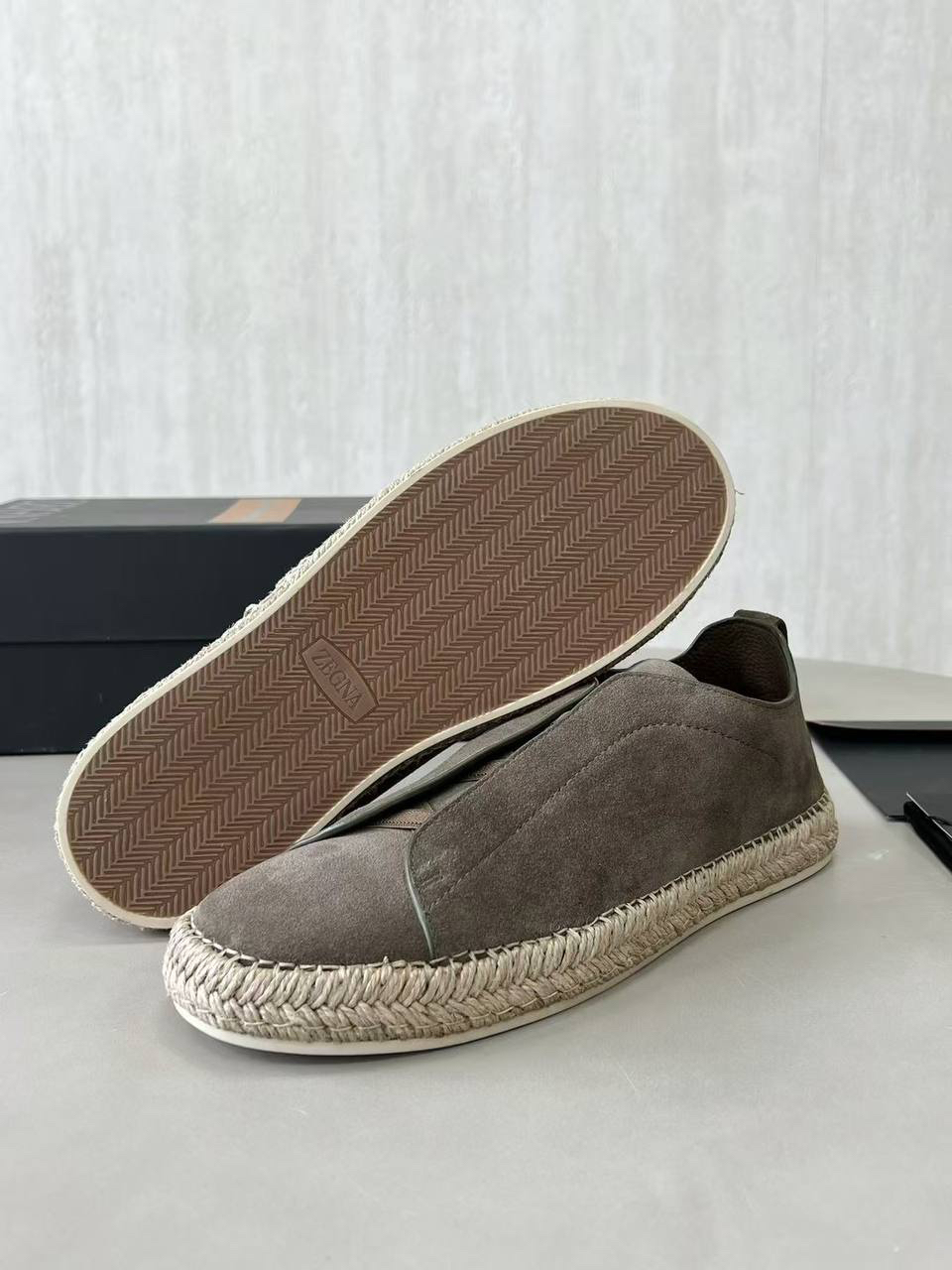 МУЖСКИЕ КЕДЫ ZEGNA детальное фото