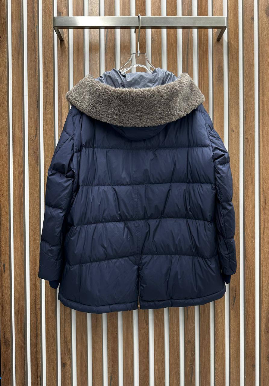 ПУХОВИК BRUNELLO CUCINELLI детальное фото