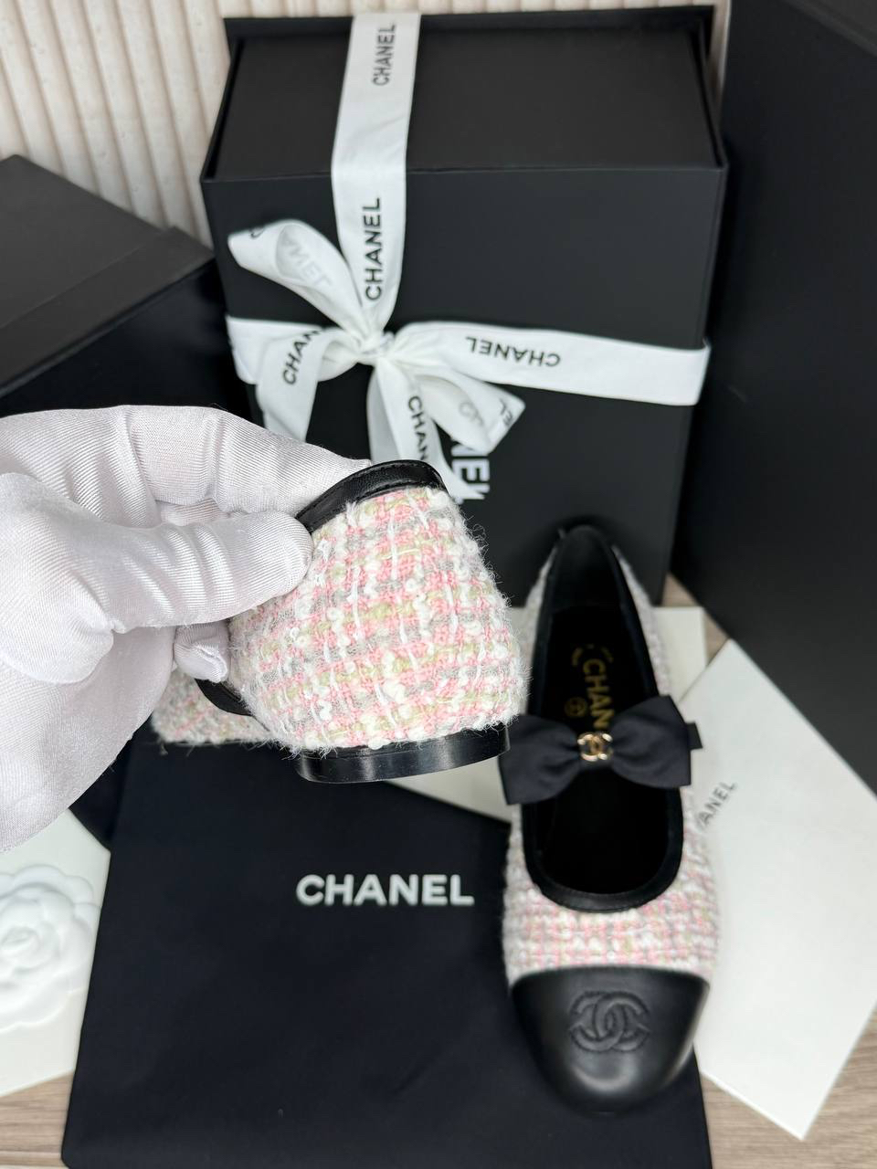 БАЛЕТКИ CHANEL детальное фото