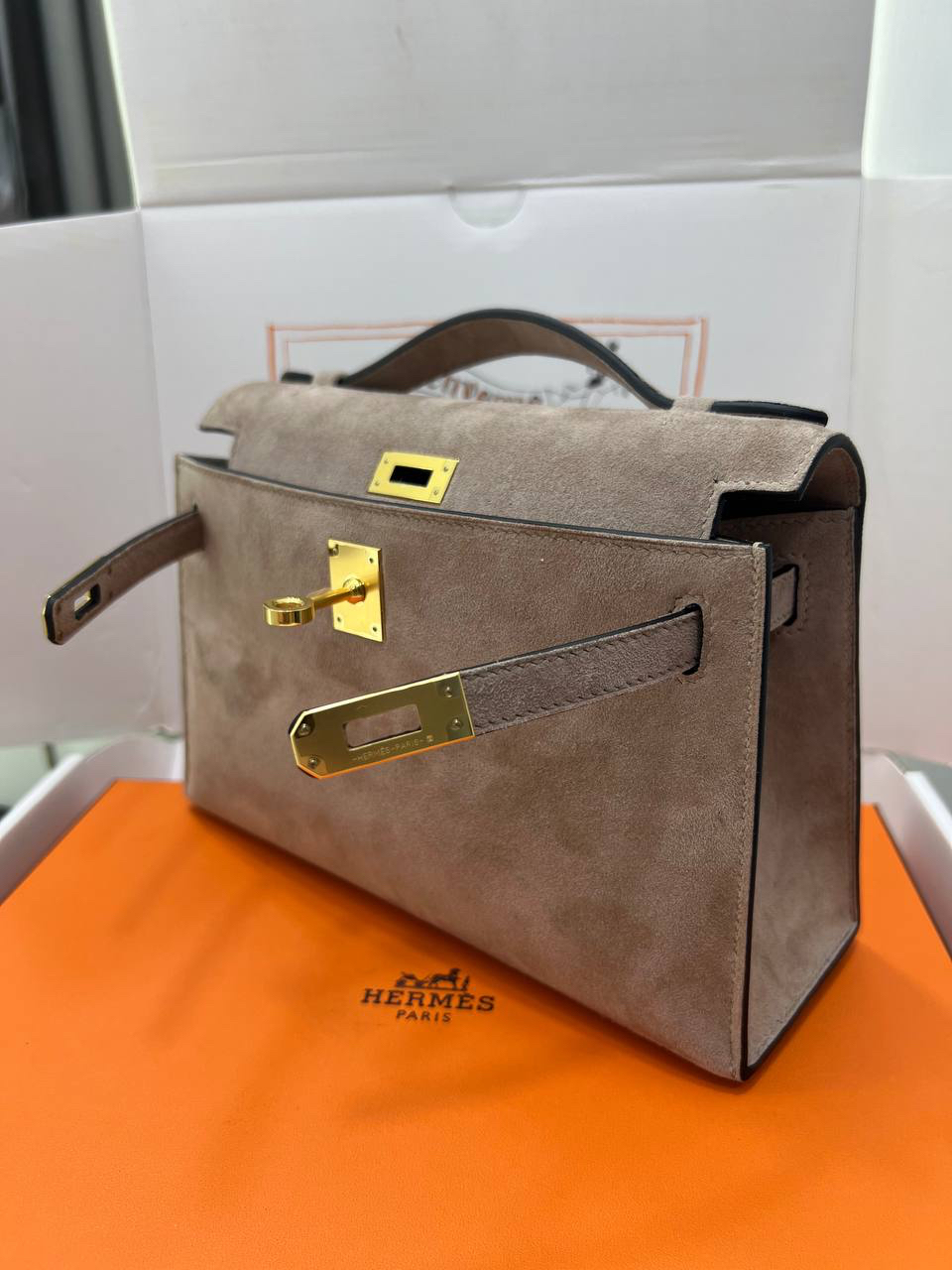 СУМКА HERMES KELLY POCHETTE детальное фото