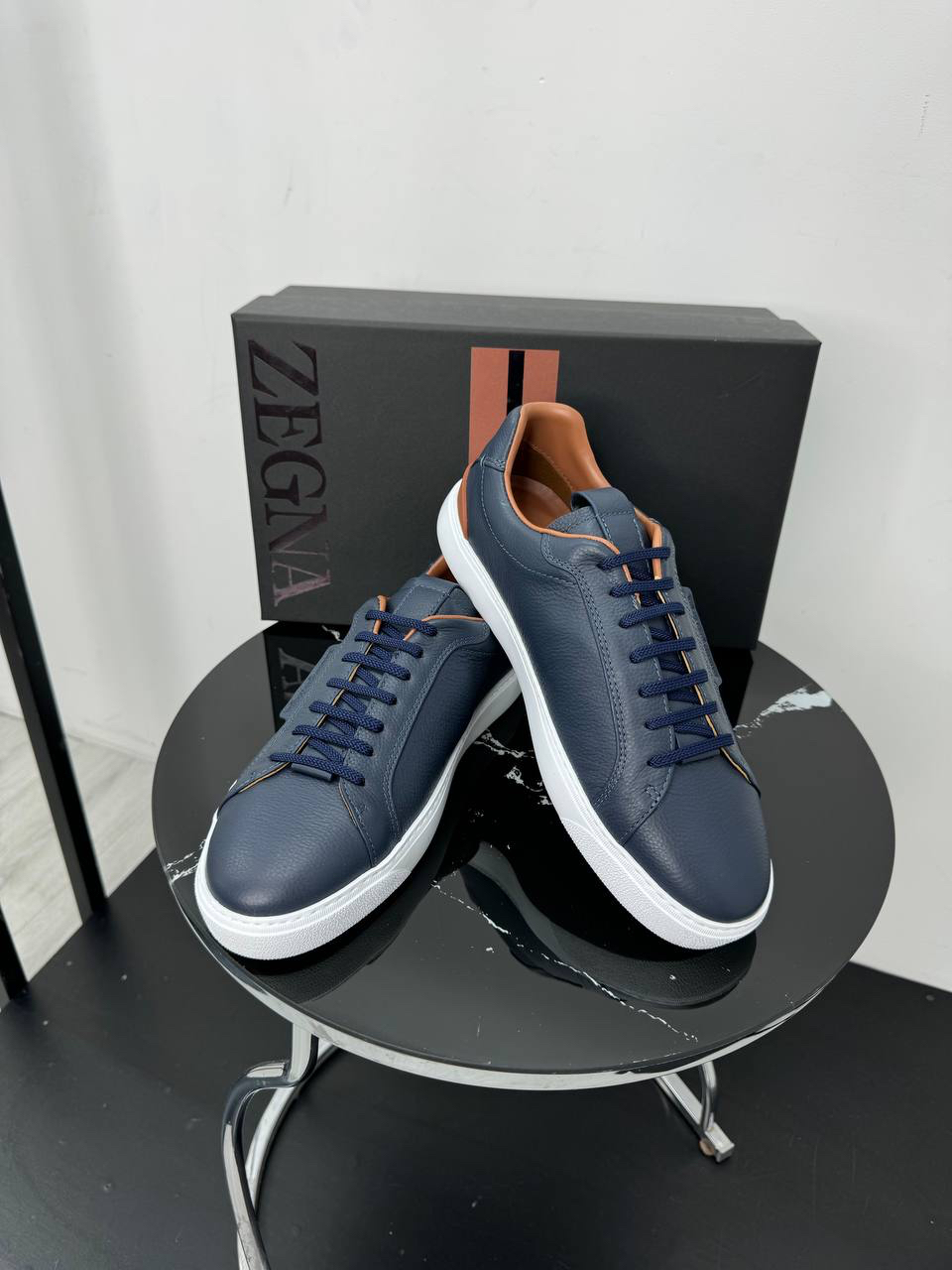 МУЖСКИЕ КЕДЫ ZEGNA детальное фото