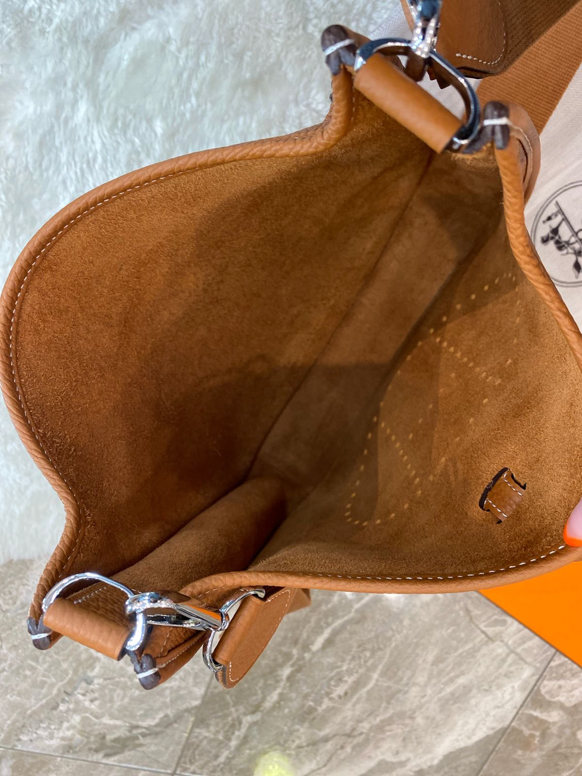 СУМКА HERMES EVELYNE 26 детальное фото