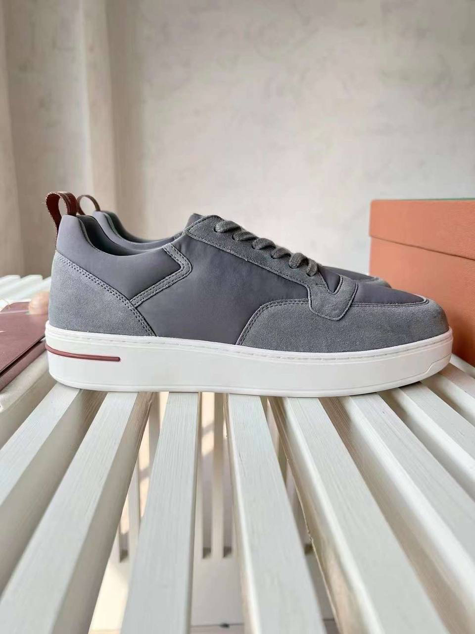 МУЖСКИЕ КЕДЫ LORO PIANA детальное фото