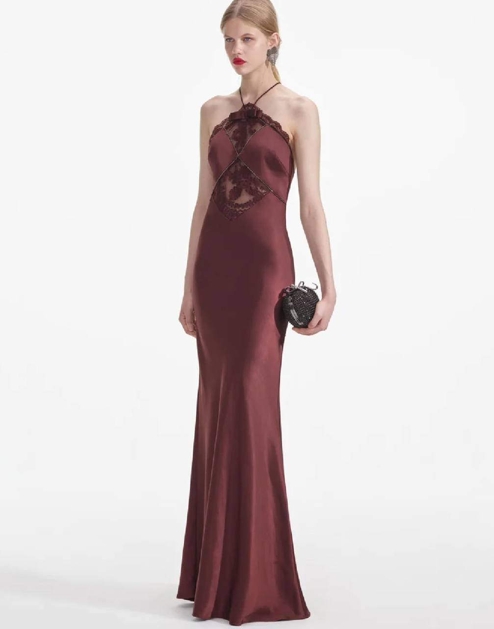 ПЛАТЬЕ SELF-PORTRAIT детальное фото