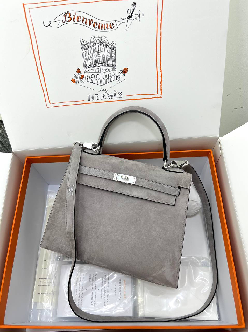СУМКА HERMES KELLY 25 детальное фото