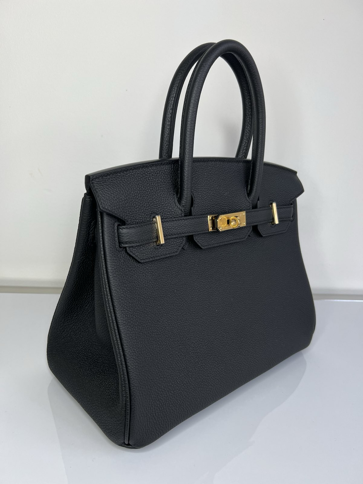 СУМКА HERMES BIRKIN 30 ручная работа детальное фото