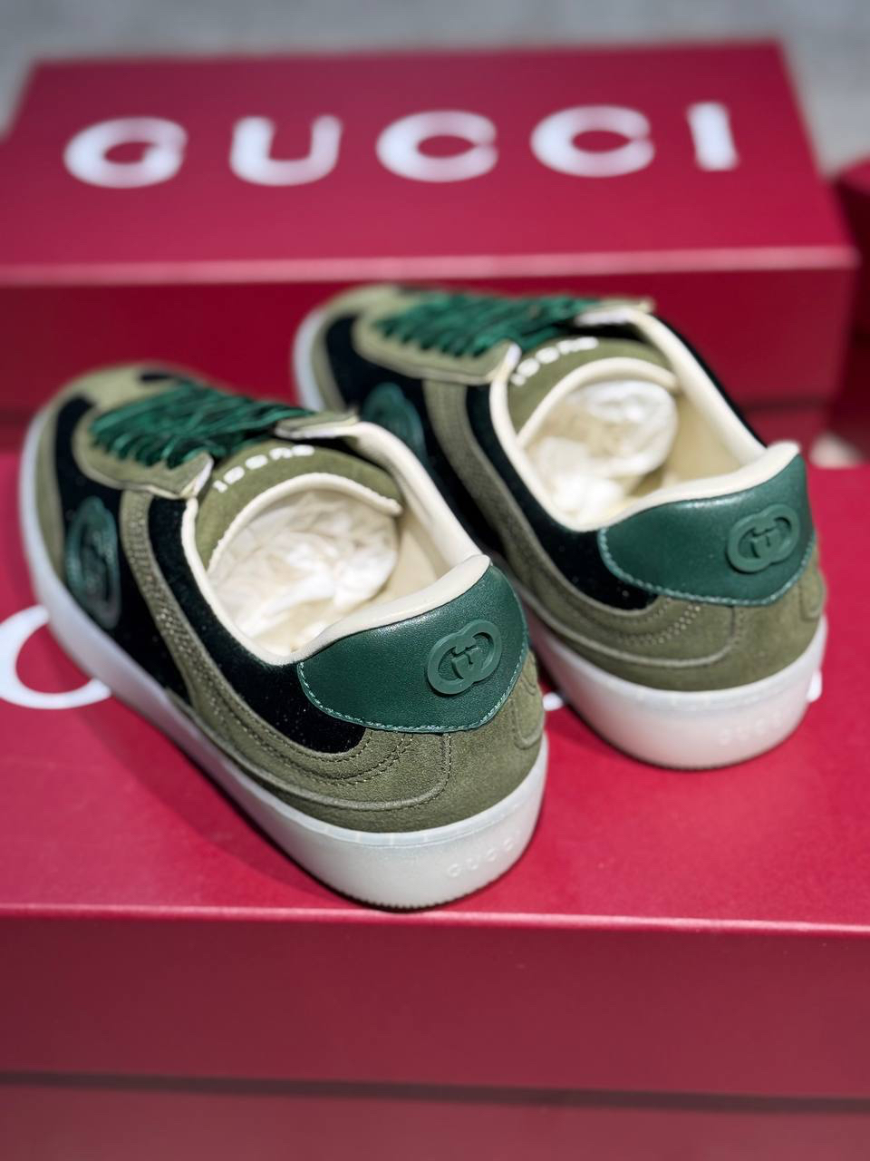 КЕДЫ GUCCI детальное фото