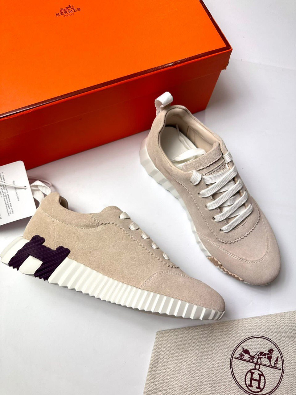 КРОССОВКИ HERMES детальное фото
