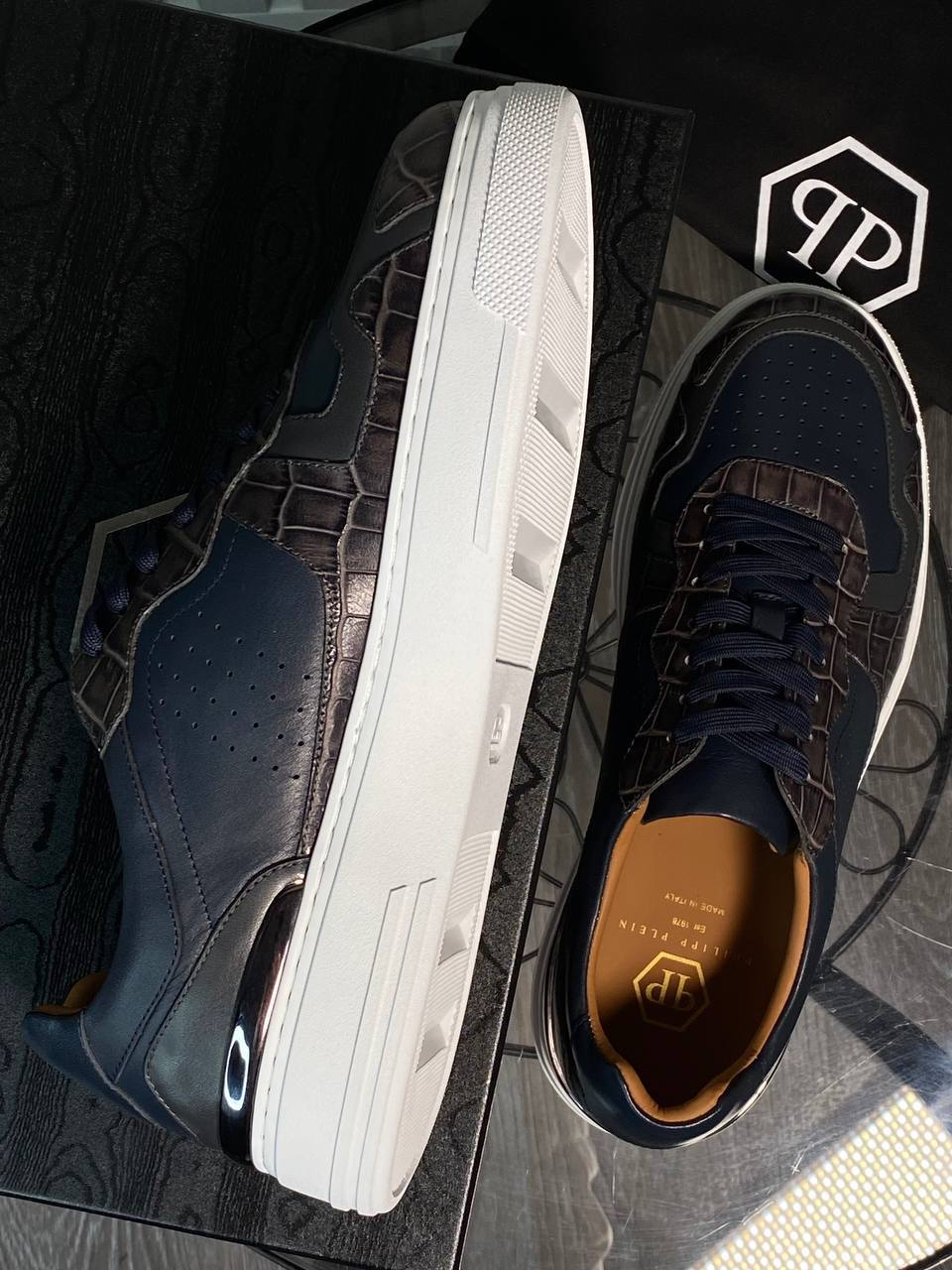 МУЖСКИЕ КЕДЫ PHILIPP PLEIN детальное фото