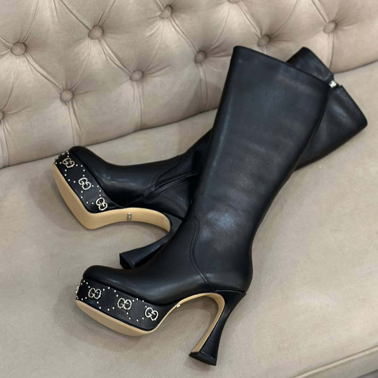 САПОГИ GUCCI детальное фото