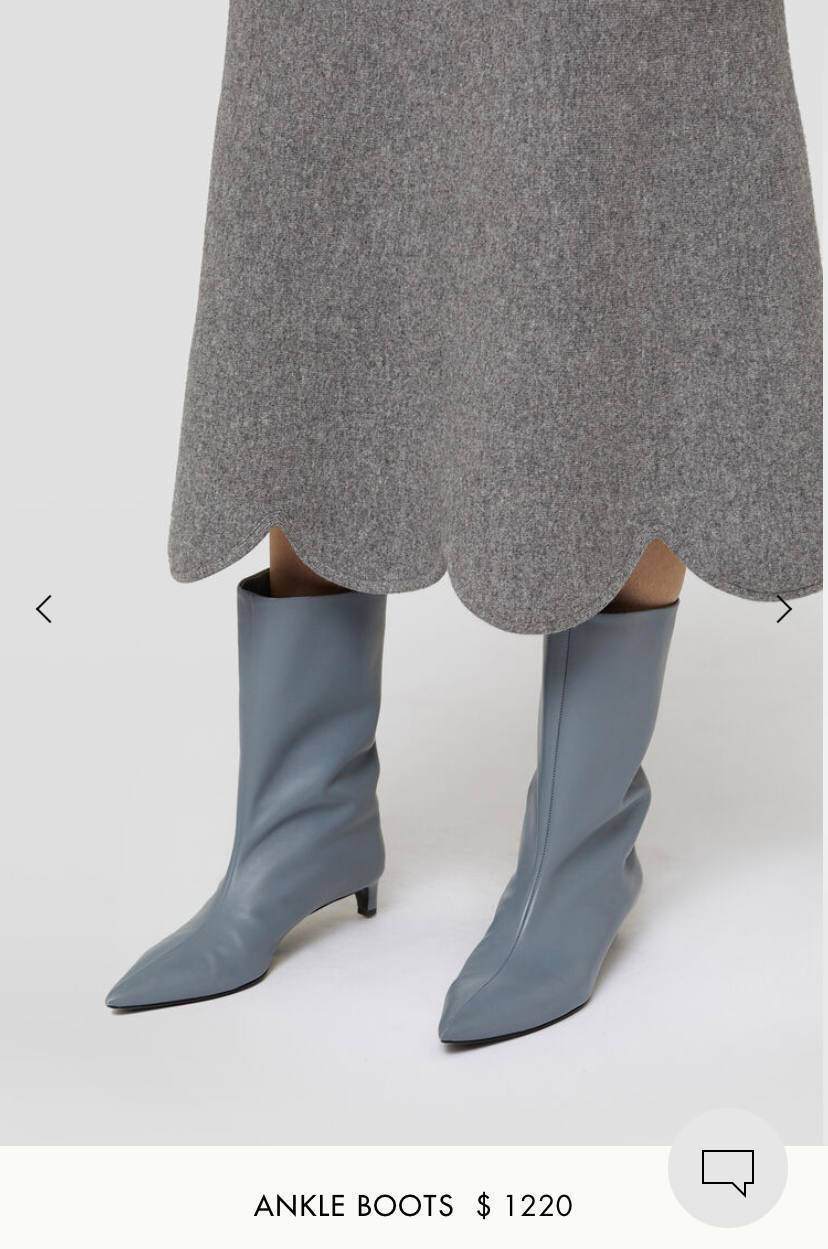 САПОГИ JIL SANDER детальное фото