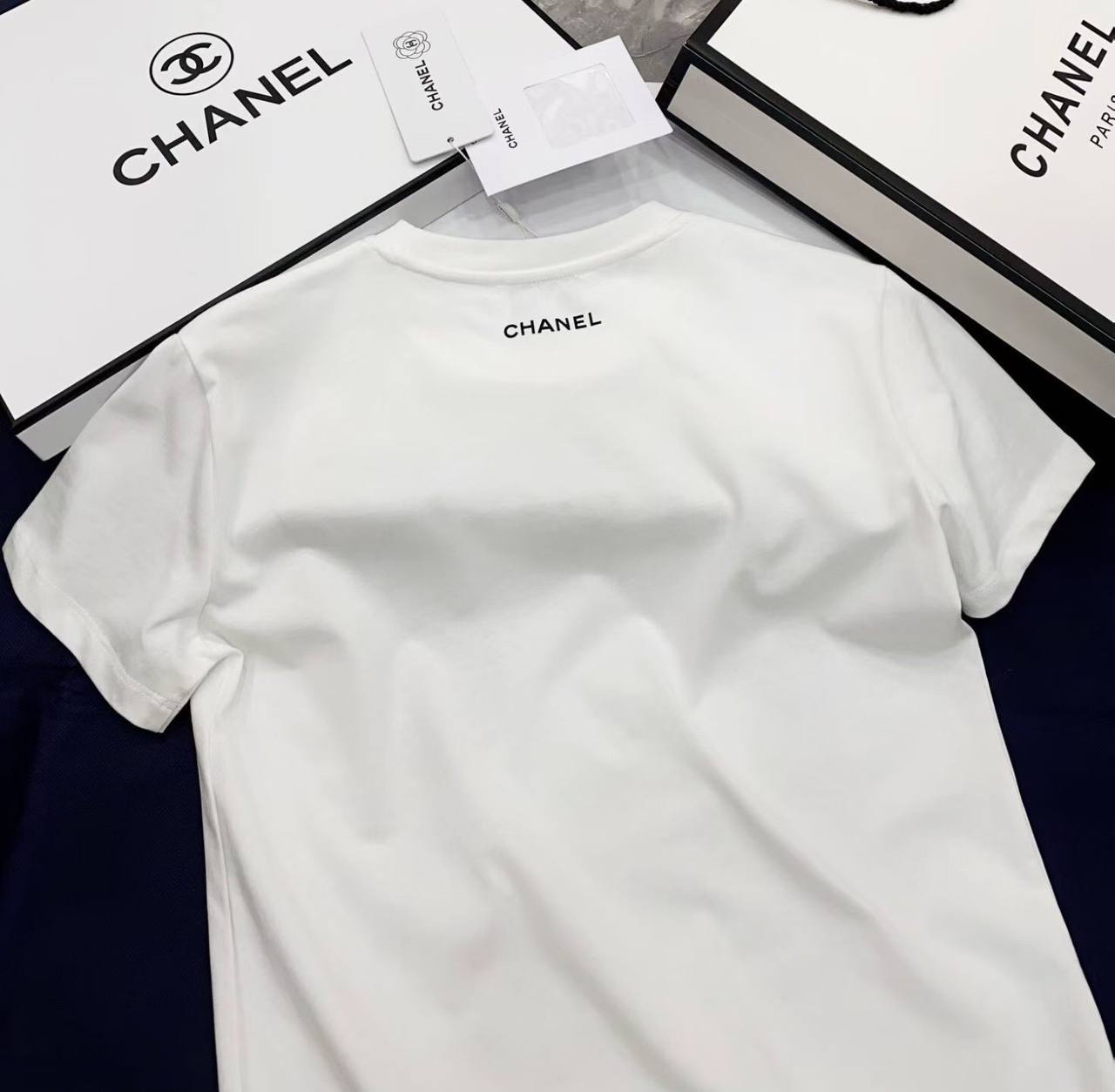ФУТБОЛКА CHANEL детальное фото