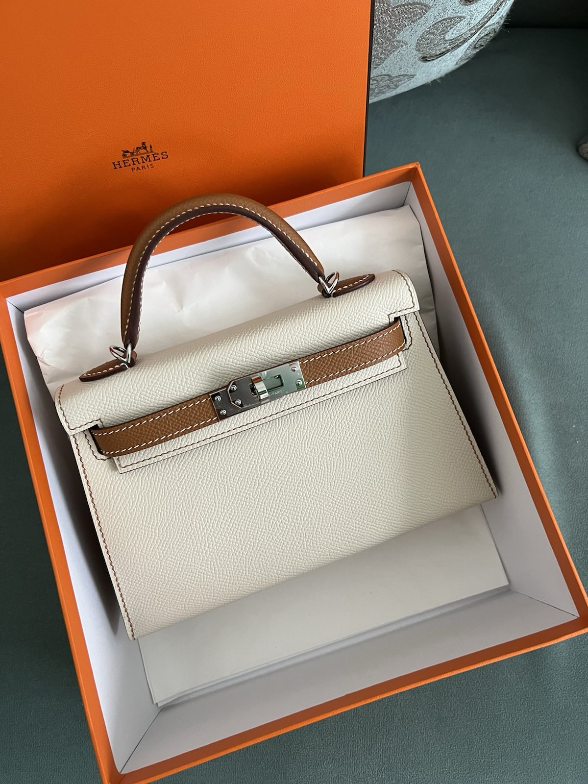 СУМКА HERMES KELLY 20 MINI детальное фото