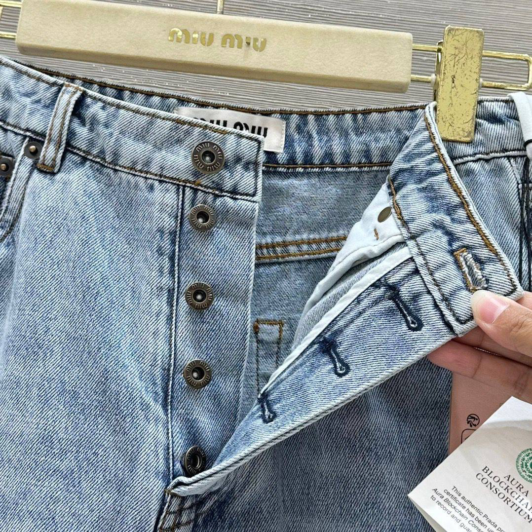 ДЖИНСЫ MIU MIU детальное фото