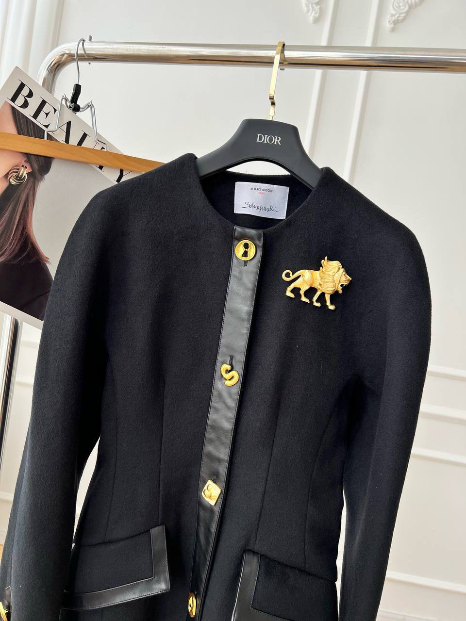 ПАЛЬТО SCHIAPARELLI детальное фото