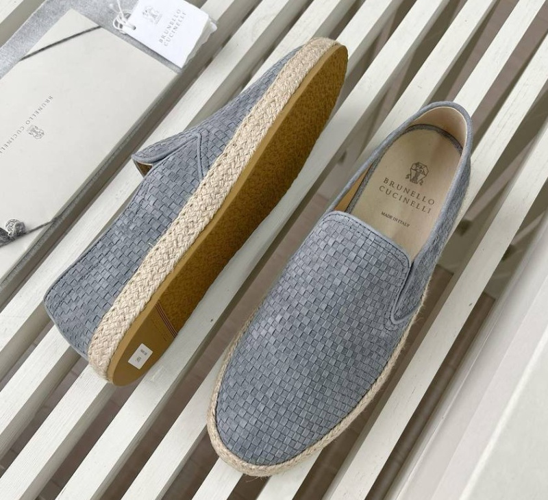 МУЖСКИЕ ЭСПАДРИЛЬИ BRUNELLO CUCINELLI фото