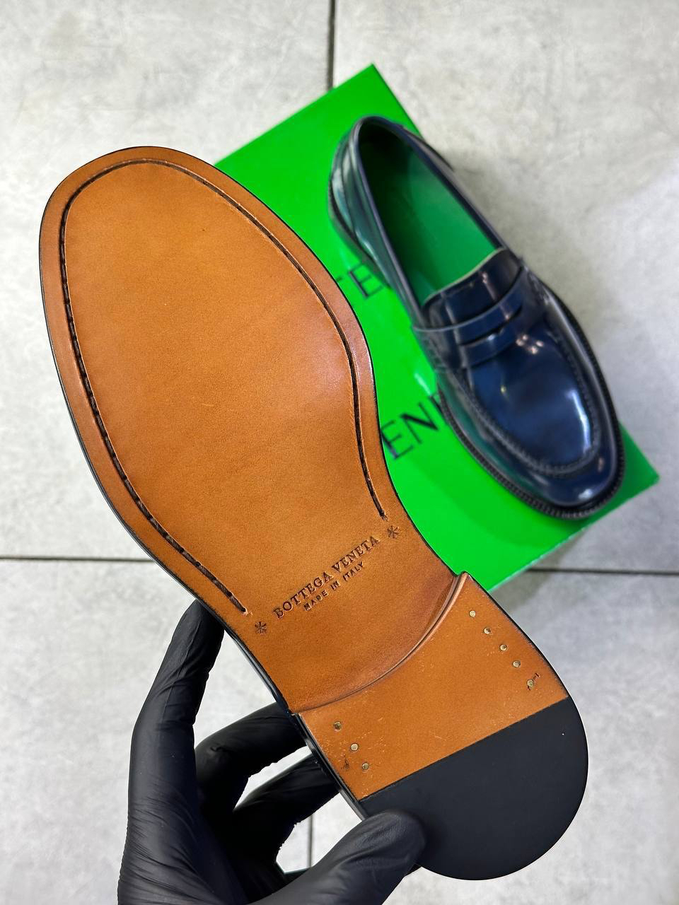 МУЖСКИЕ ЛОФЕРЫ BOTTEGA VENETA детальное фото