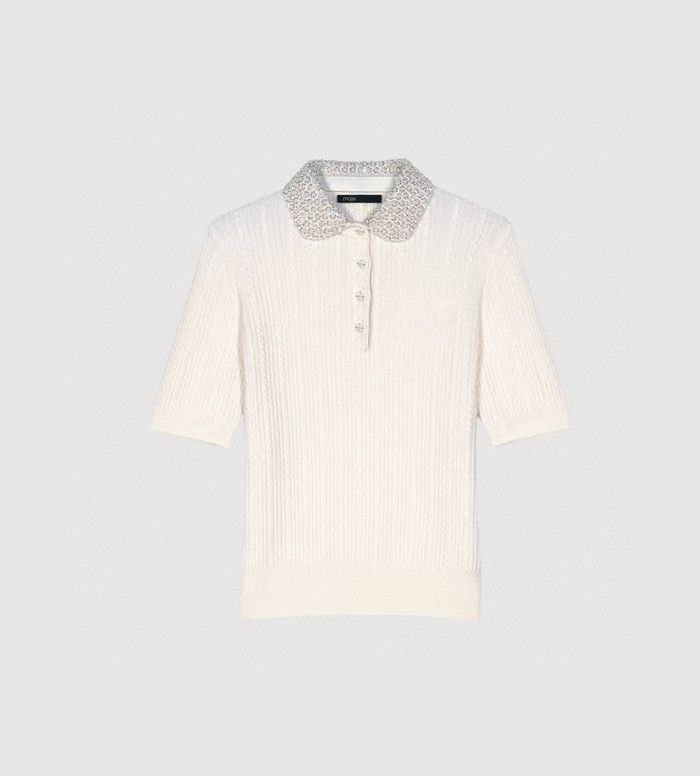 ПОЛО MAJE детальное фото