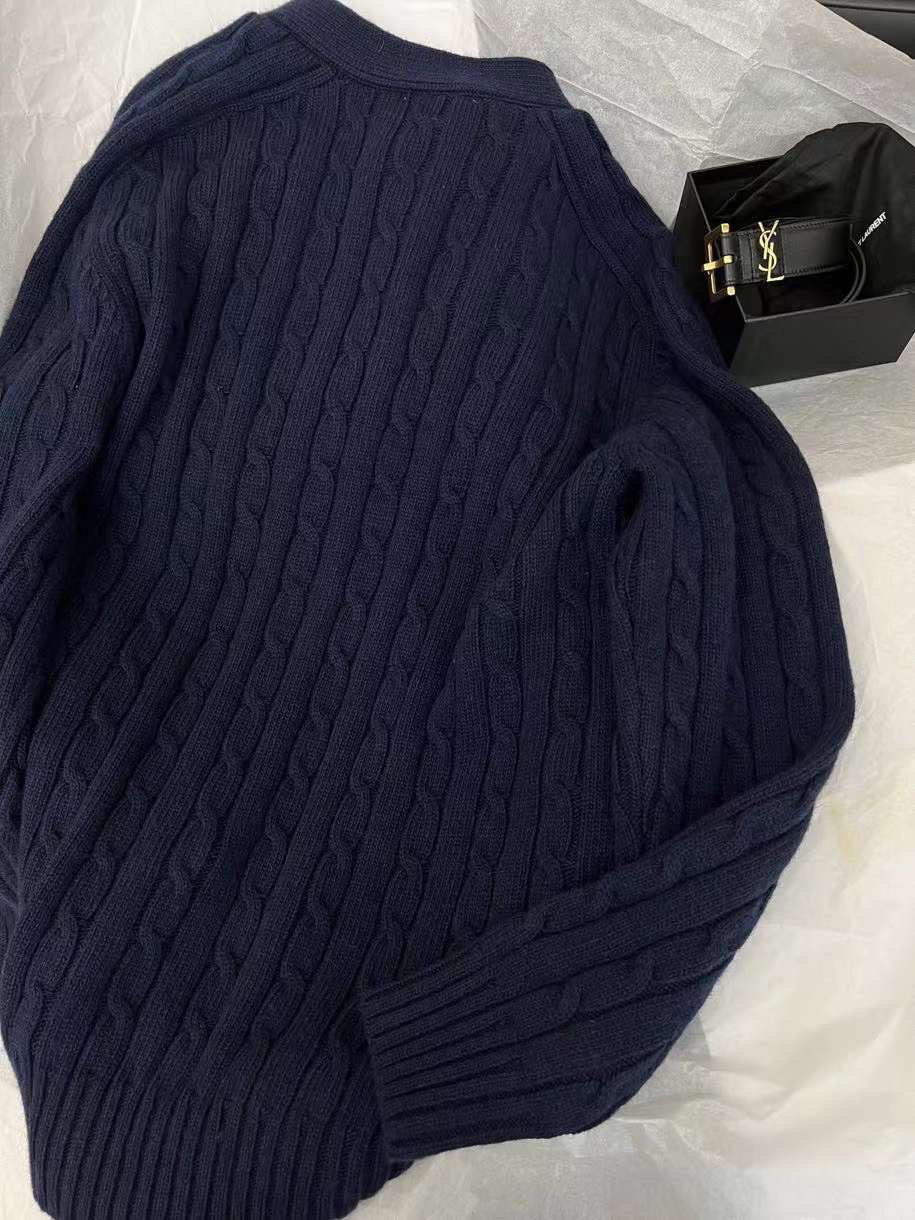 КАРДИГАН SAINT LAURENT детальное фото